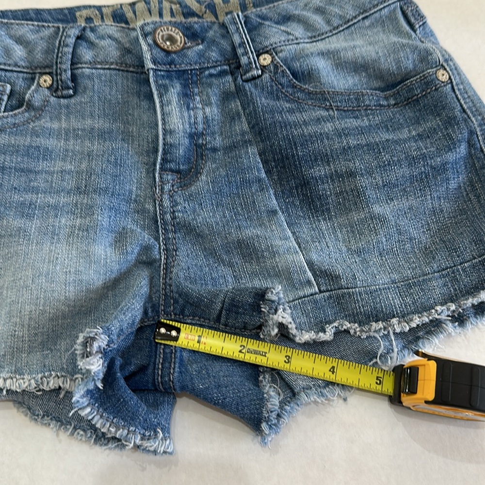 Rewash Denim Blue Women's Shorts - Picture 8 of 10